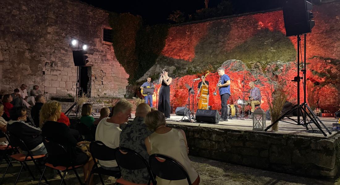 Jazz večer u kaštelu Kršan oduševila publiku 