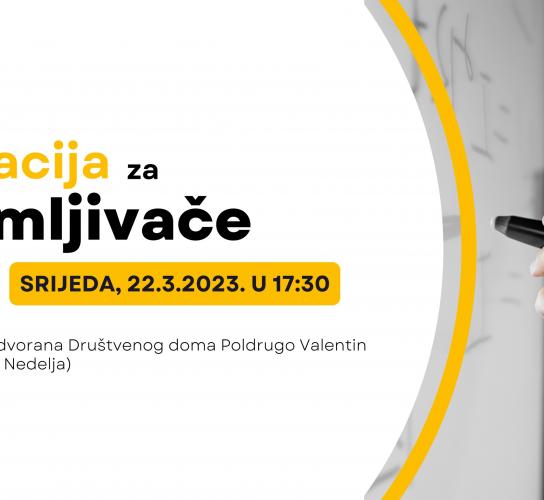 PRIPREMITE SE ZA NADOLAZEĆU TURISTIČKU SEZONU: U SRIJEDU 22. OŽUJKA BESPLATNA EDUKACIJA ZA IZNAJMLJI